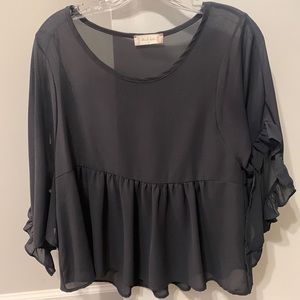 Babydoll Tunic Top size small